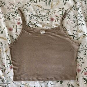 Sunday Best Taupe Tank Top